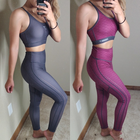 RARE 2pc Reversible Gymshark Set - Picture 2 of 3